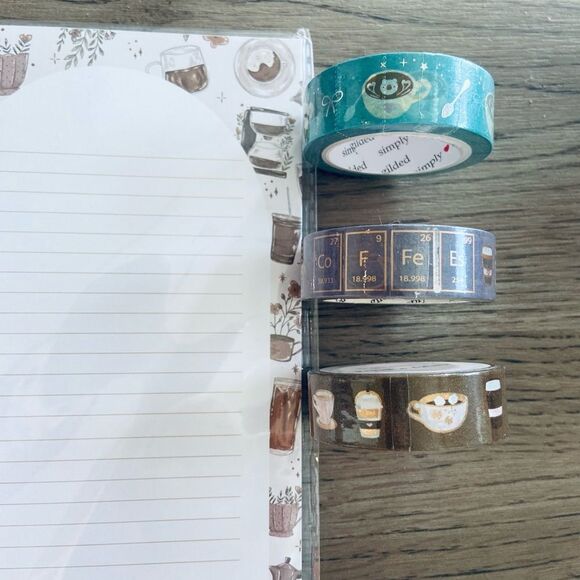 Notepad Caffe Latte design Papermintystudio design - Picture 4 of 12